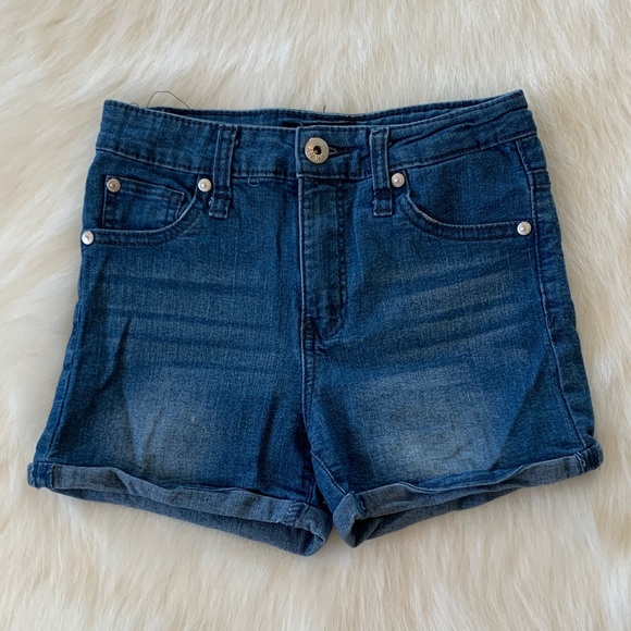 DKNY Indigo Denim Shorts - Picture 1 of 2